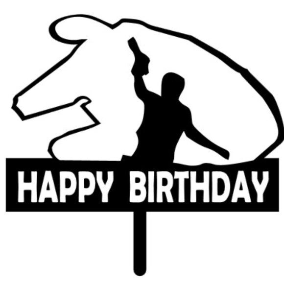 3D Hand Crafted Acrylic Luke Star Wars Cake Topper - Picture 1 of 1